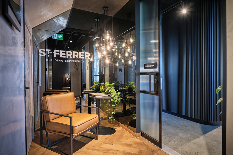 St Ferrer Office Fit Out, Foyer