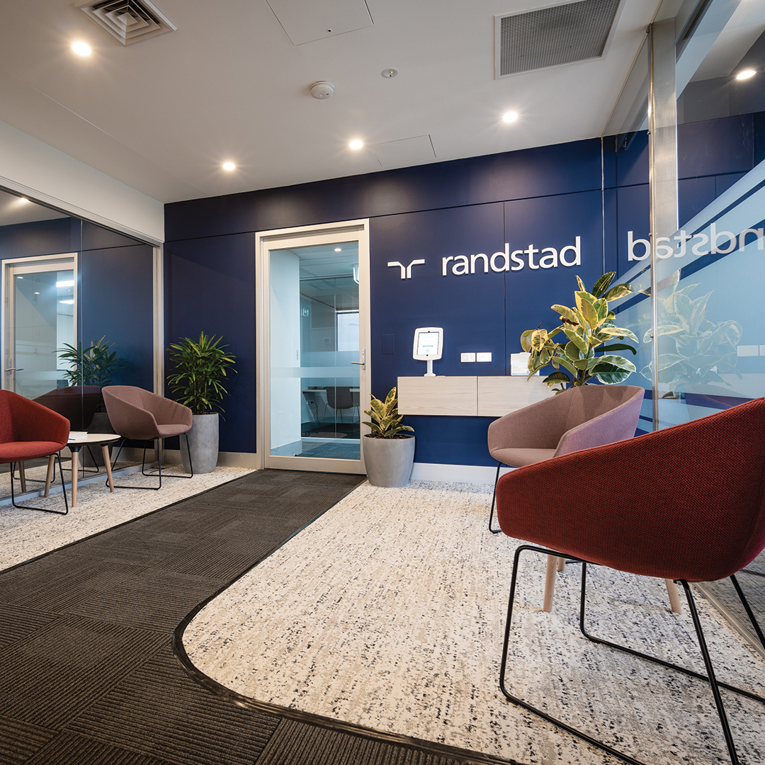 Randstad Office Refurbishment, Reception