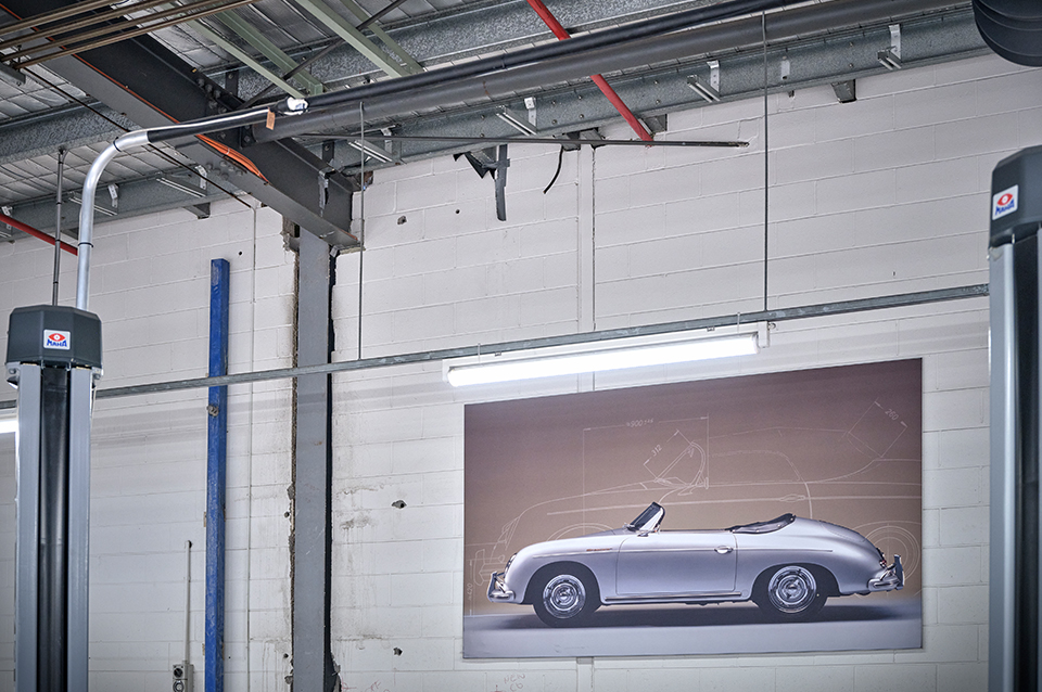 Porsche Spare Parts Department Upgrade